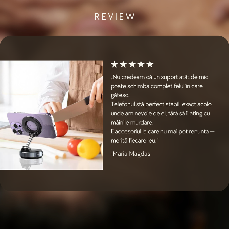 Suport magnetic telefon 360°