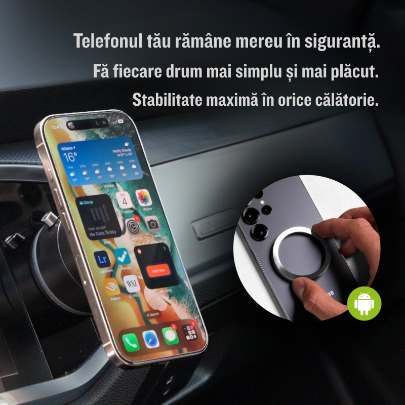 Suport magnetic telefon 360°